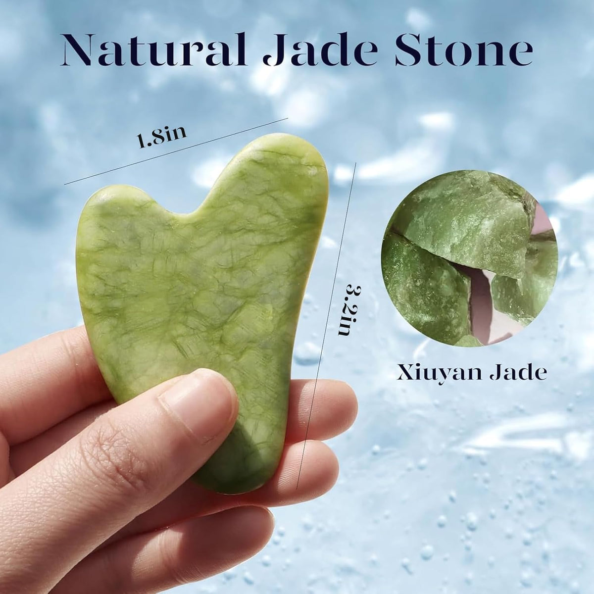 BAIMEI IcyMe Ice Roller for Face and Gua Sha Facial Tool Set, Ice Face Roller Reduces Puffiness
