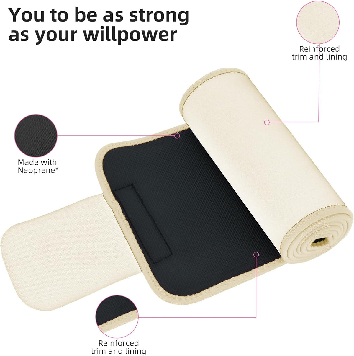 ZPP Waist Trainer for Women and Men, Neoprene Sweat Band Waist Trimmer Belt Slimming Stomach Wrap