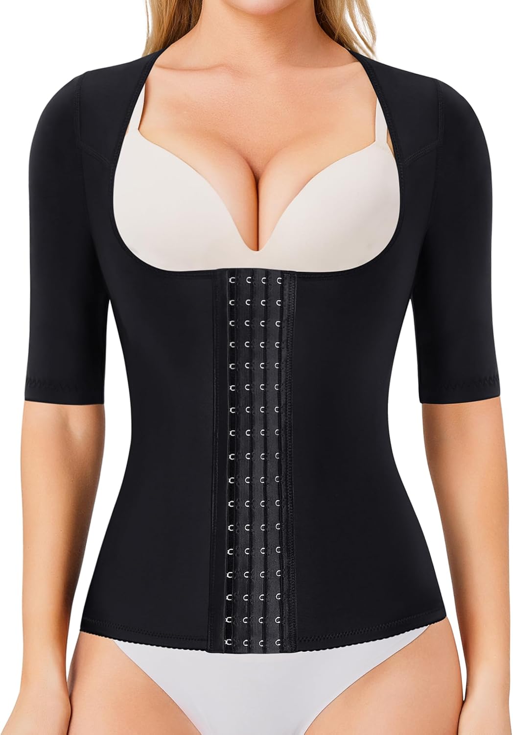 Gotoly Women Waist Trainer Corset Tummy Control Shapewear Upper Arm Shaper Post Surgical Slimmer