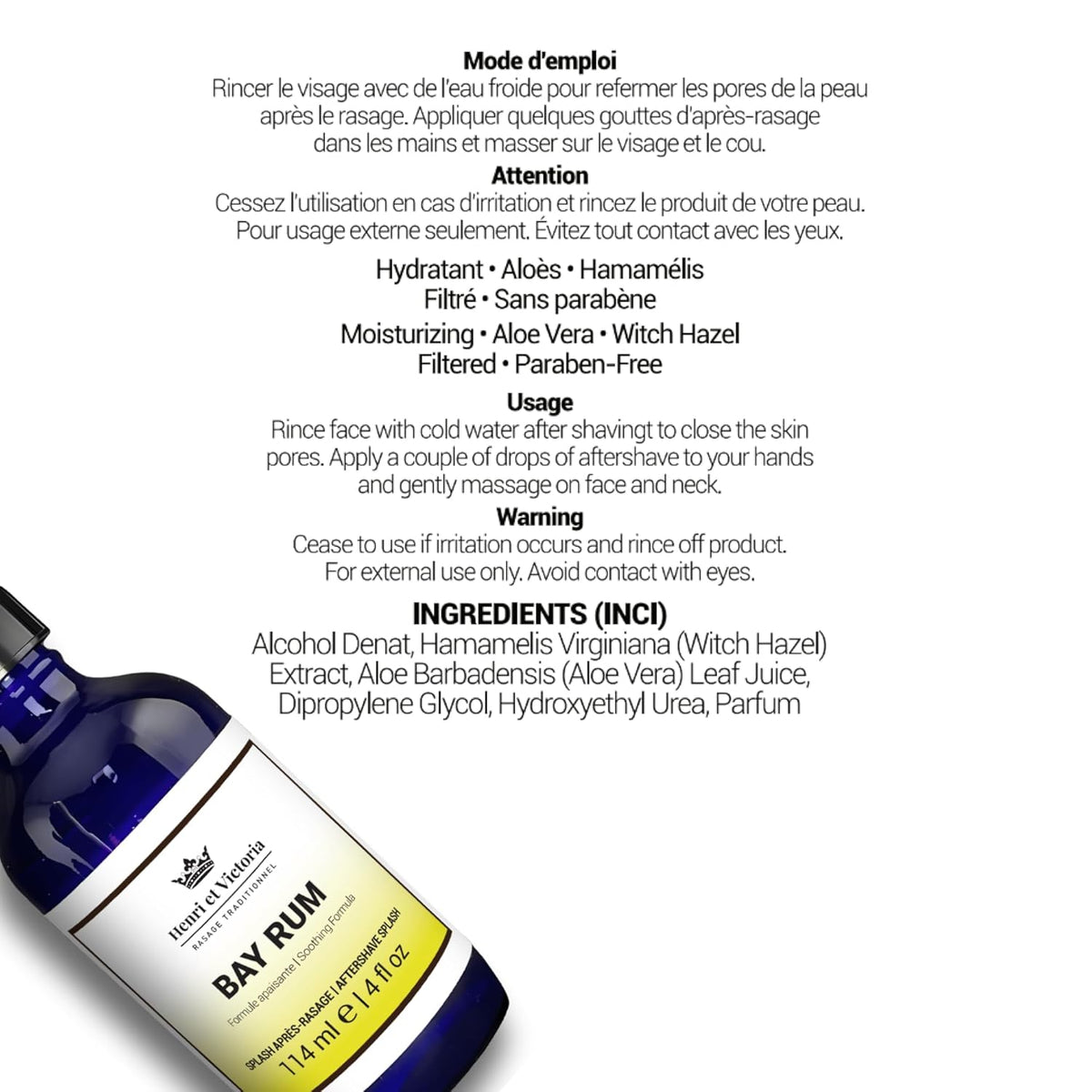 Aftershave Splash For Men l Canadian Made by A Skilled Artisan l Moisturize and Soothe the Skin 114