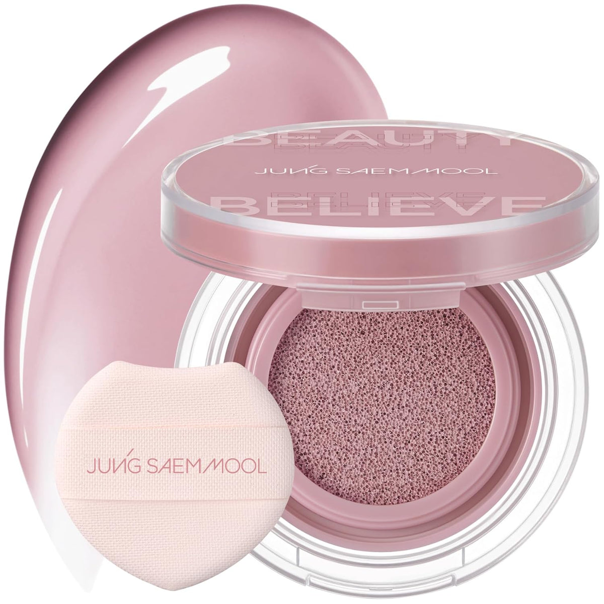 JUNGSAEMMOOL Artist Cushion Blush (Odd Mauve) | Easy to Blend, Lightweight, Hydrating Korean Makeup