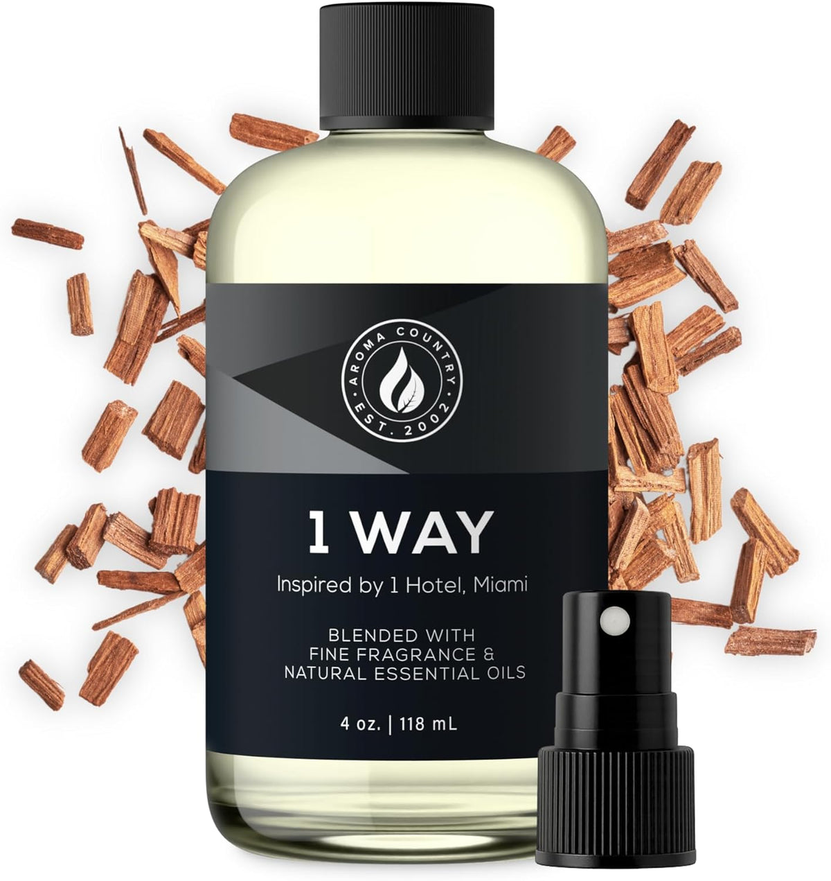 Aroma Country 1 Way Diffuser Oil - Luxury Hotel Santal Fragrance Oil for Diffuser Refill