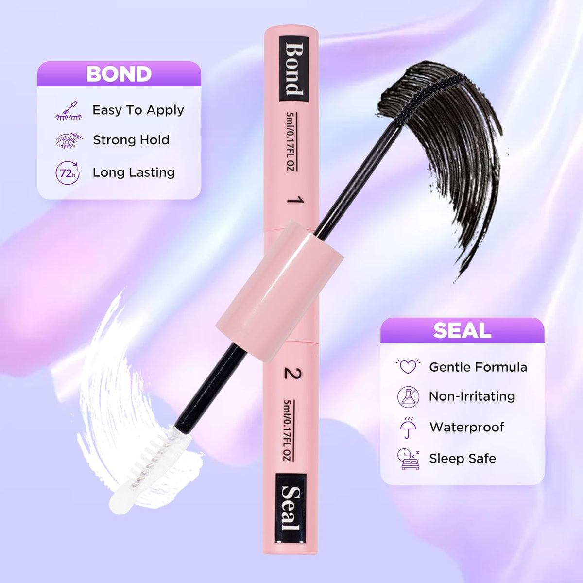 Lash Extension Kit DIY Lash Clusters Kit Eyelash Extensions Individual Lashes Extensions with