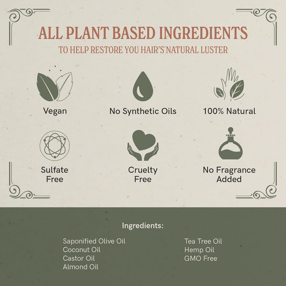 J·R·LIGGETT'S Shampoo Bar - Original Formula, All Natural Bar Shampoo for Hair with Coconut Oil &