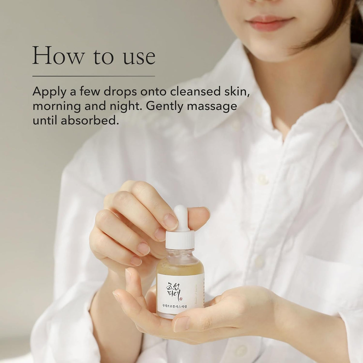 Beauty of Joseon Glow Serum Propolis and Niacinamide Hydrating Facial Soothing Moisturizer for
