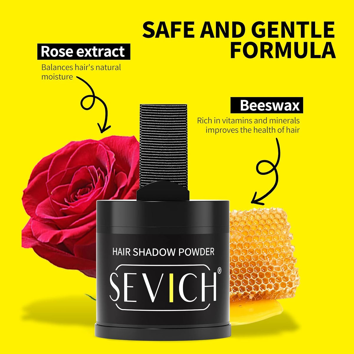 Sevich Hairline Powder 10g Large Capacity,Instantly Conceals Hair Loss,Root Touch up Powder,Hair