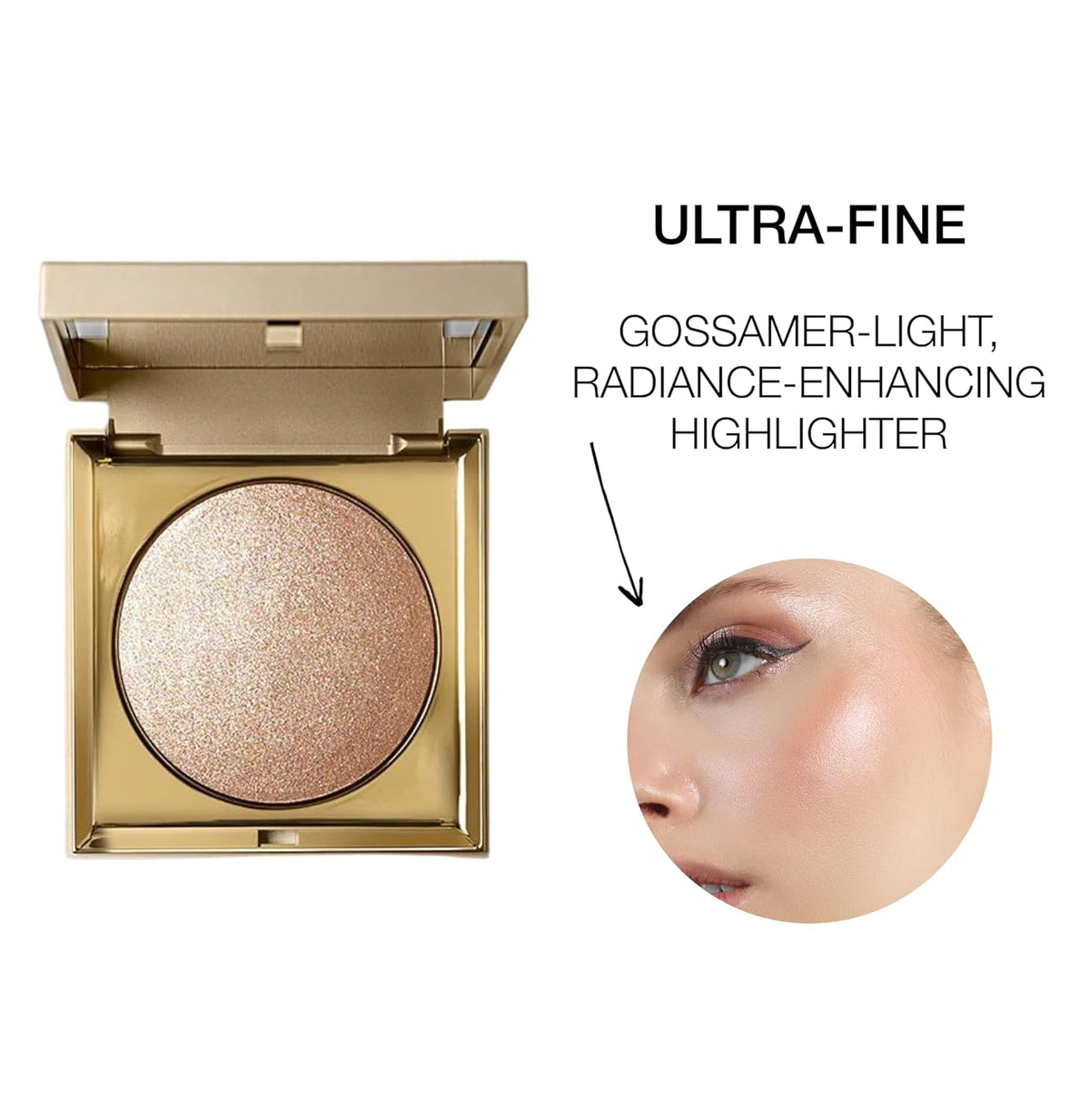 stila Heaven's Hue Highlighter | Lightweight Soft Makeup Glow, Bouncy Texture Illuminates Skin