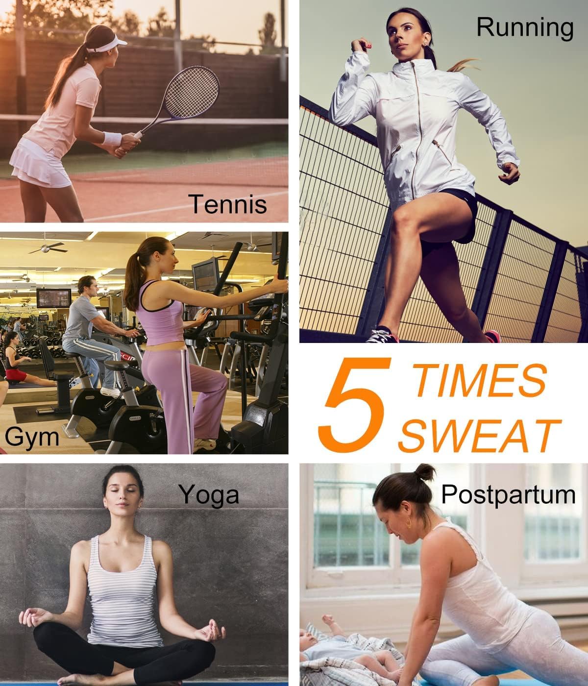 NonEcho Neoprene Sweat Sauna Suit Shaper for Women Slimming Full Body Shapewear Waist Trainer