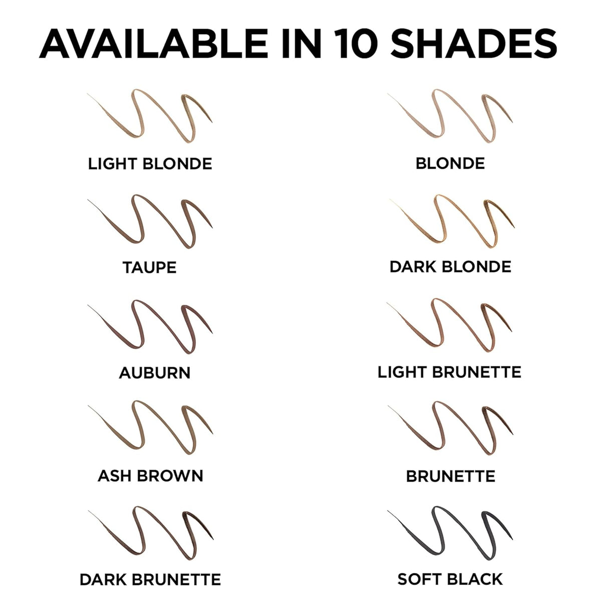 L'Oreal Paris Makeup Brow Definer Waterproof Eyebrow Pencil, Ultra-Fine Mechanical Pencil, Draws