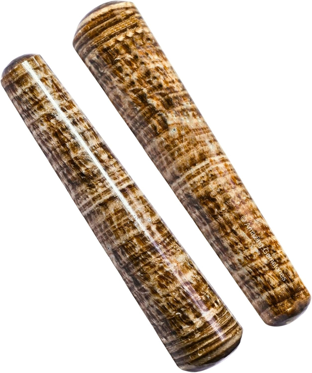 Amazing Gemstone Aragonite Crystal Wand Massage Stick - Pelvic Wand Gua Sha for Adults - Crystals