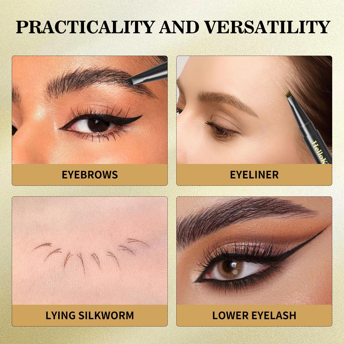Microblading Eyebrow Pencils For Women,Eyebrow Pen,Brow Pencil,Long Lasting Waterproof And