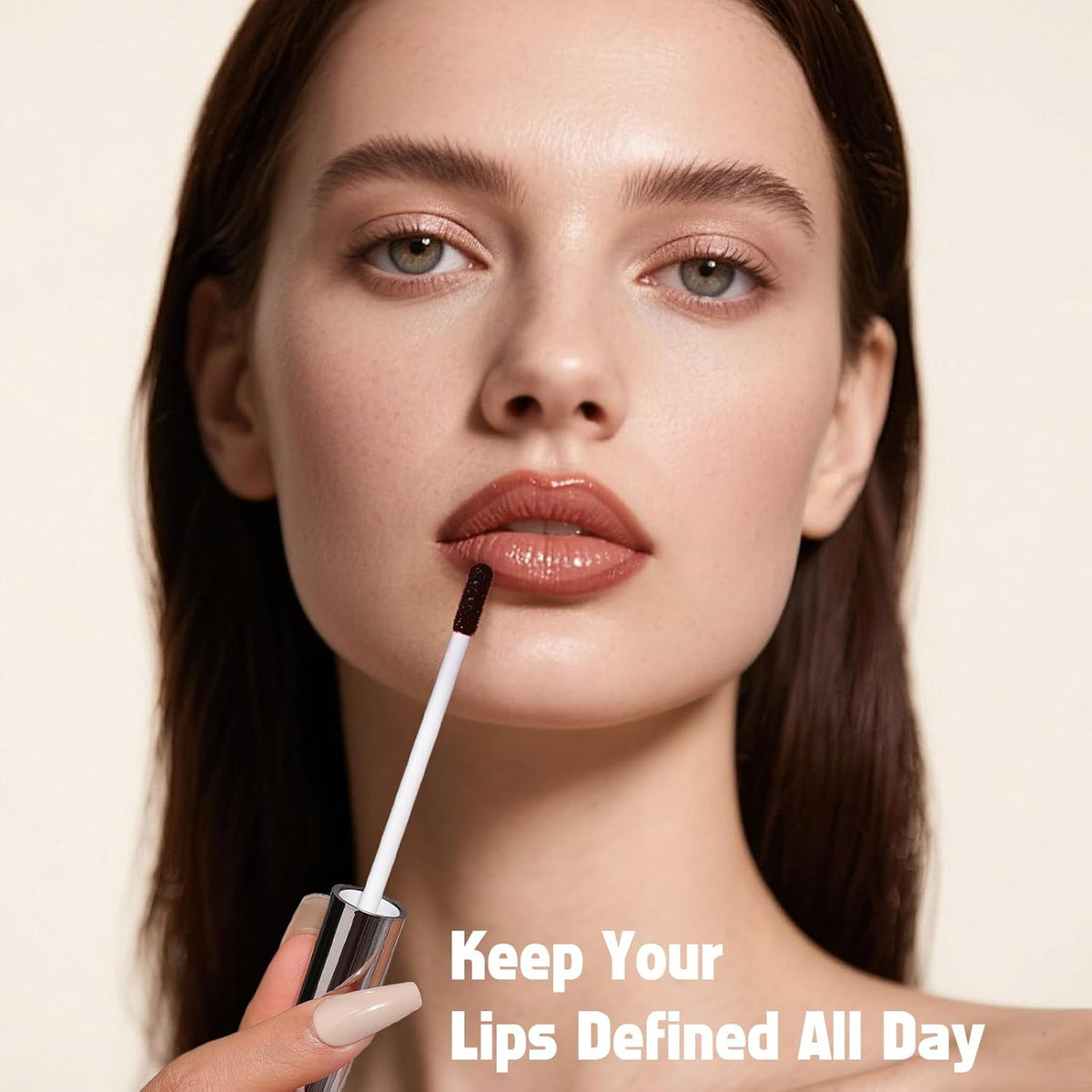 KIMUSE Peel Off Lip Liner Stain, Long Lasting Lip Tint Stain Peel Off, Waterproof, Transfer-Proof