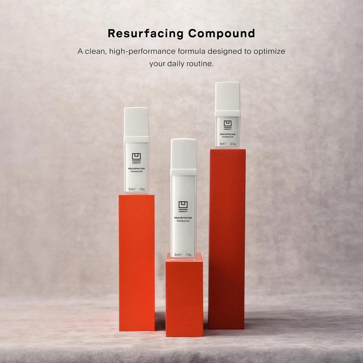 U Beauty Resurfacing Compound - Anti-Aging Daily Serum with Mandelic Acid, a Gentle Blend of