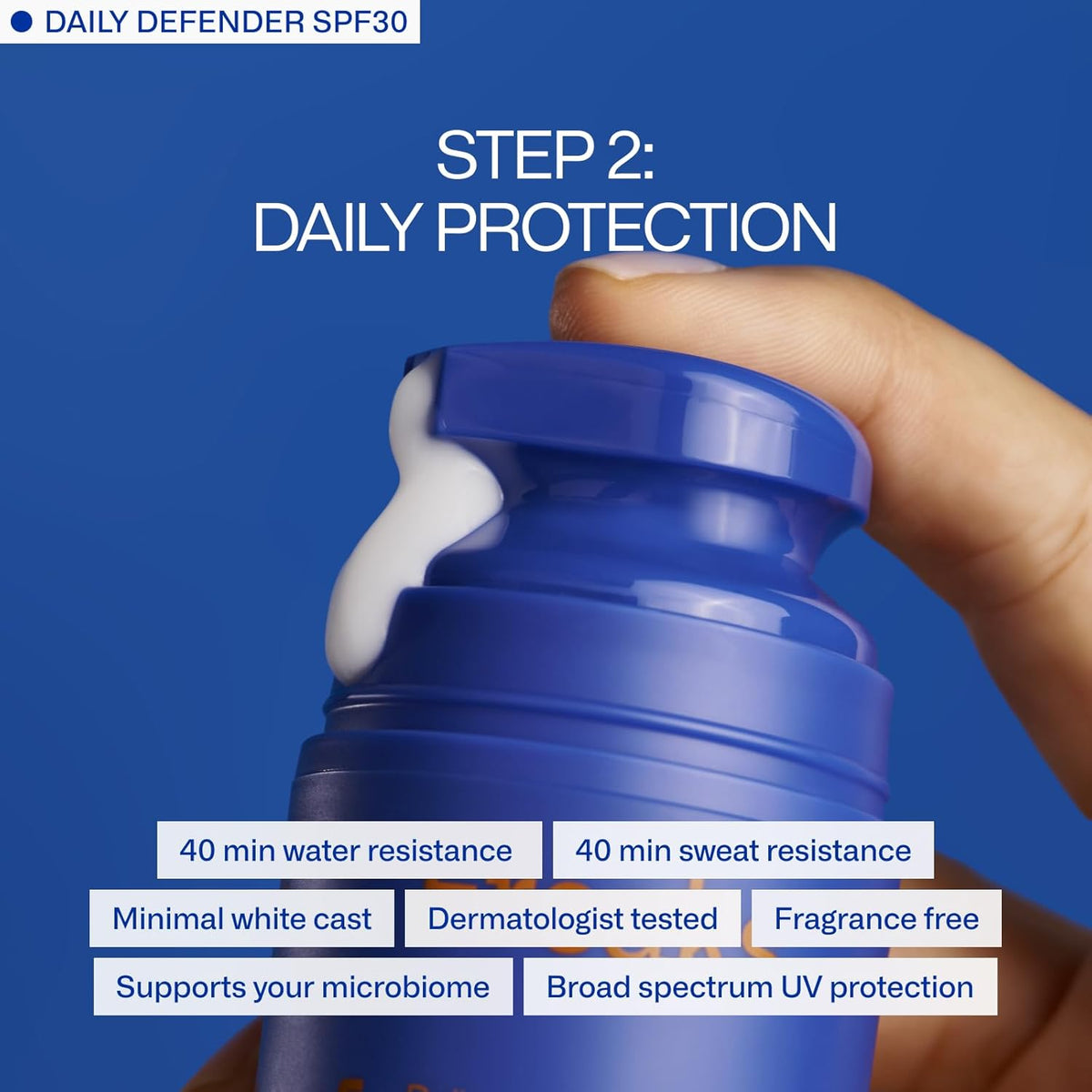 Daily System Bundle | Deeper Dive Moisturizer Serum & Daily Defender SPF 30 | Hydrating, Firming &