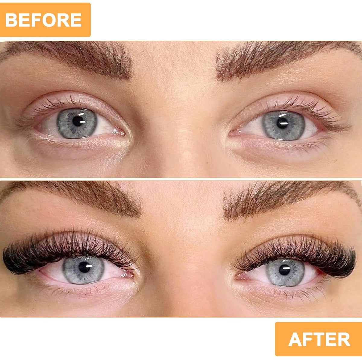 B&Q Lash Clusters 280PCS Eyelash Clusters, 40 50 D 9-16MIX Individual Lash Comfortable Eyelash
