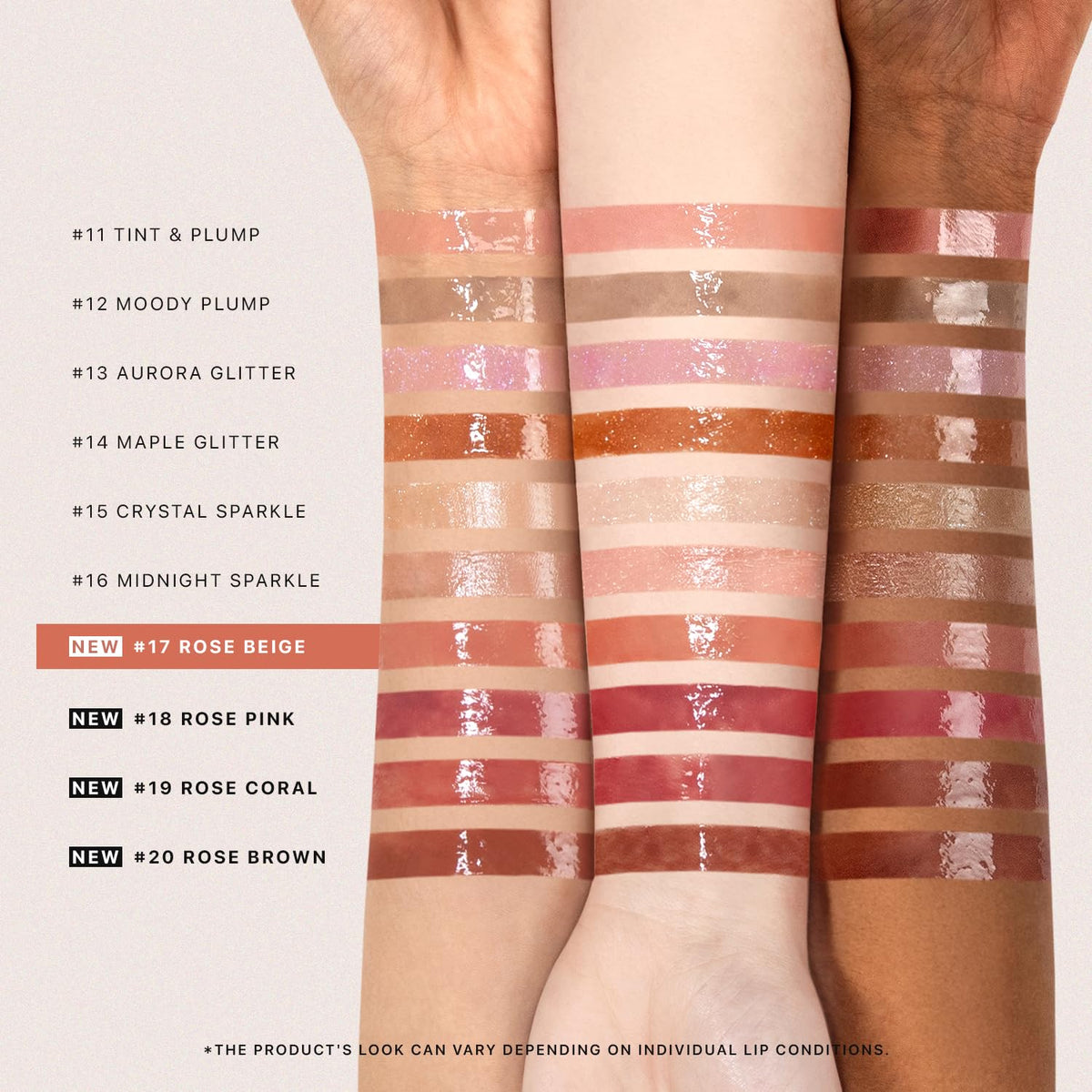 Nature Republic HONEY MELTING LIP (17 ROSE BEIGE) SOFT LIP STICK, Hydrating Gloss, Moisturizing