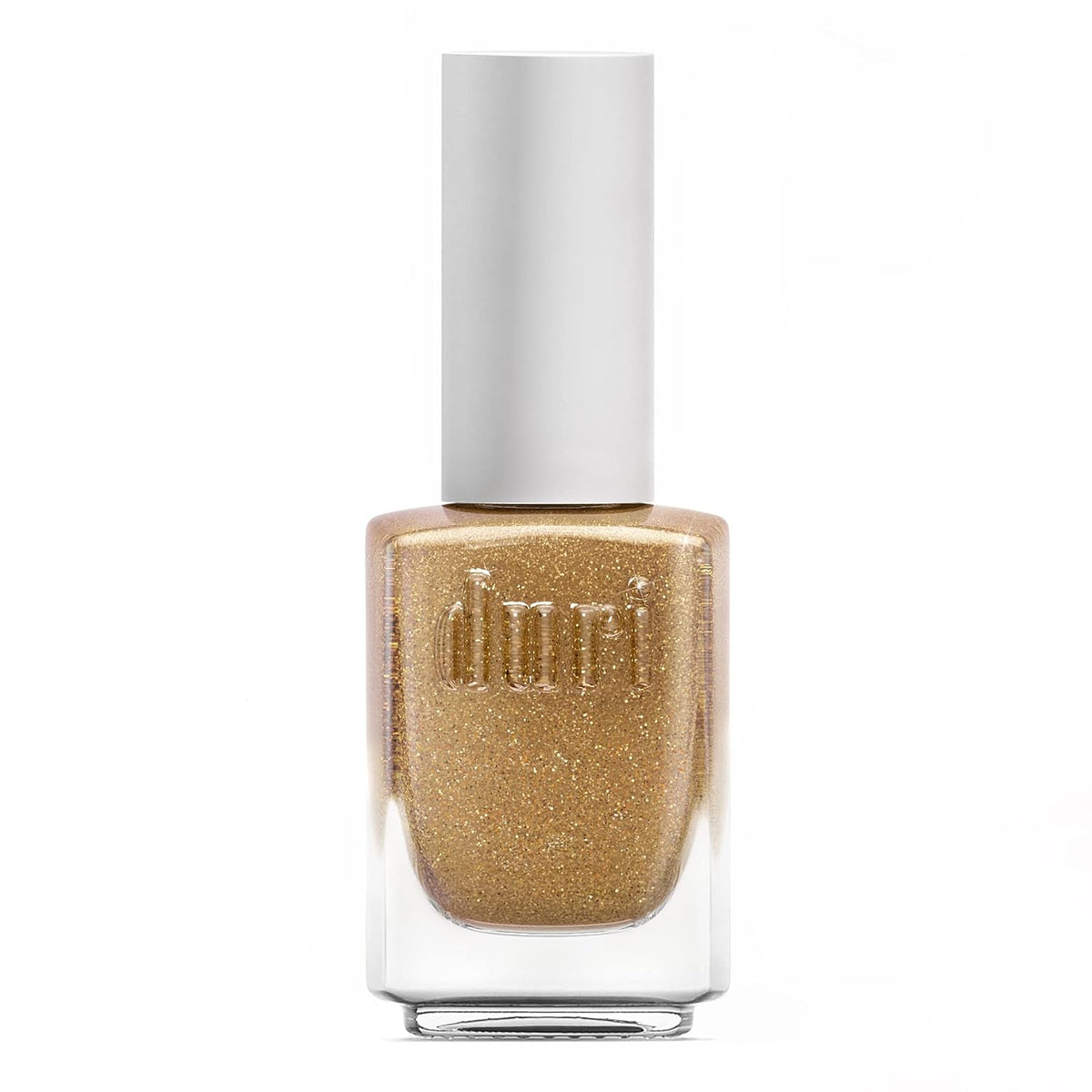 duri Nail Polish, 178 All that Glitters, Festive and Stylish Gold Glitter, Semi-Sheer Coverage