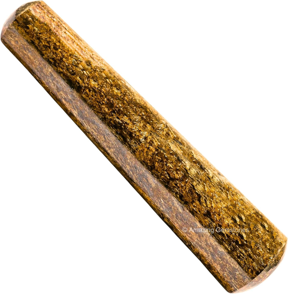 Amazing Gemstone Bronzite Crystal Wand Massage Stick - Pelvic Wand Gua Sha for Adults - Crystals