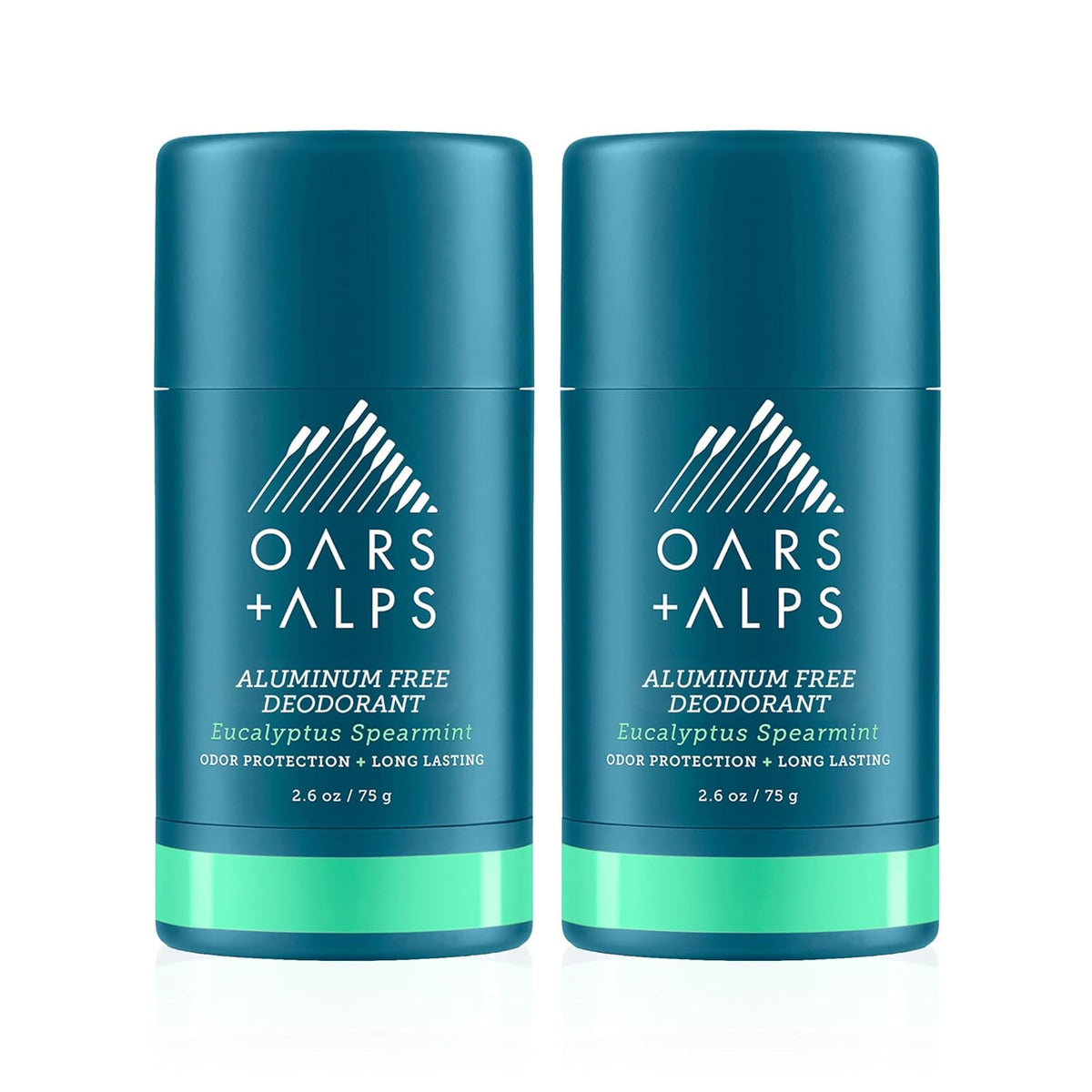 Oars + Alps Aluminum Free Deodorant for Men and Women, Dermatologist Tested and Made with Clean
