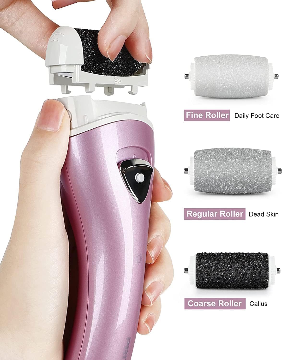 Electric Foot Callus Removers Rechargeable,Portable Electronic Foot File Pedicure Tools, Electric