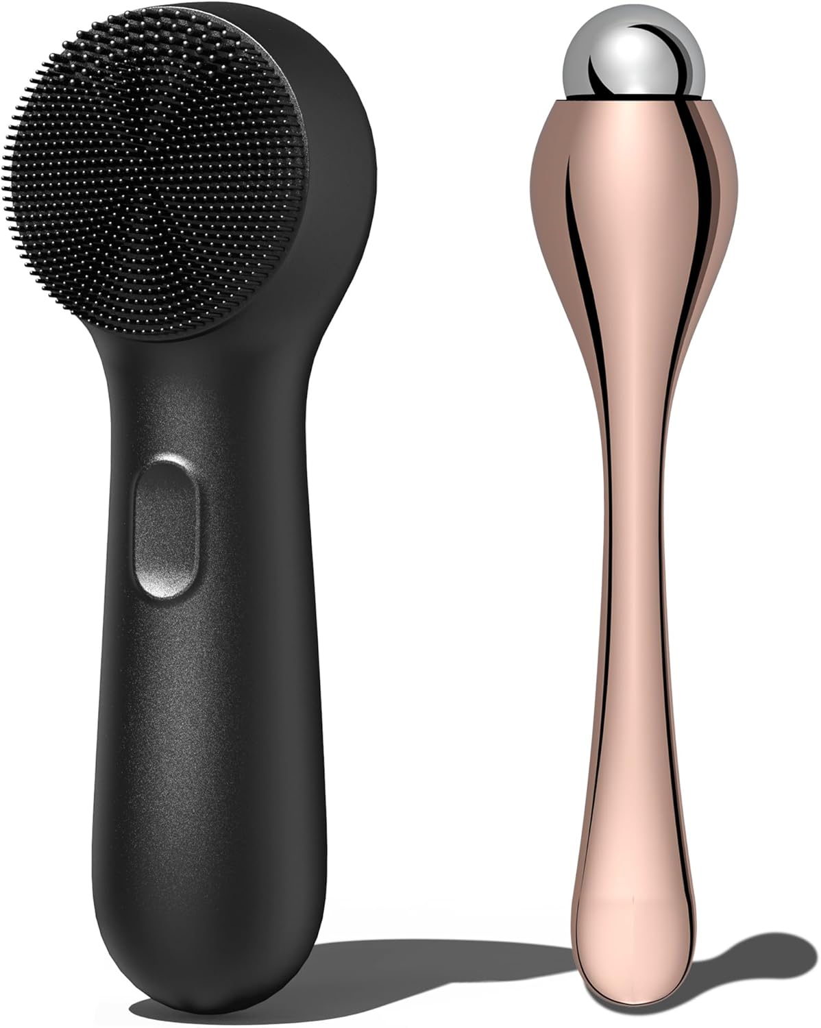 NågraCoola CLIE Silicone Face Scrubber, Facial Cleansing Brush, Rechargeable, Waterproof Face Scrub