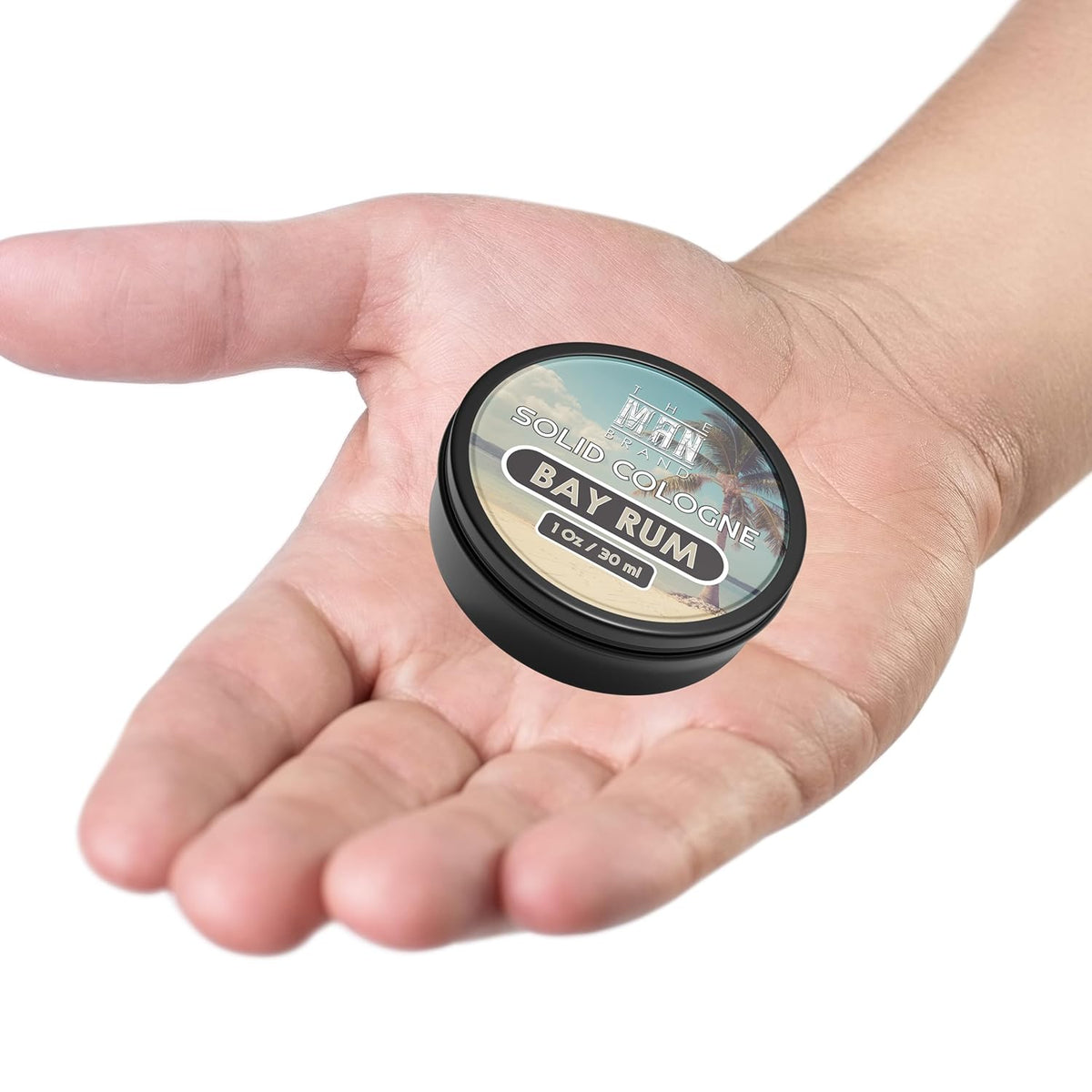Solid Cologne Men's Bay Rum Cologne for Men, Wax Bay Rum Solid Cologne for men, Solid Perfume with