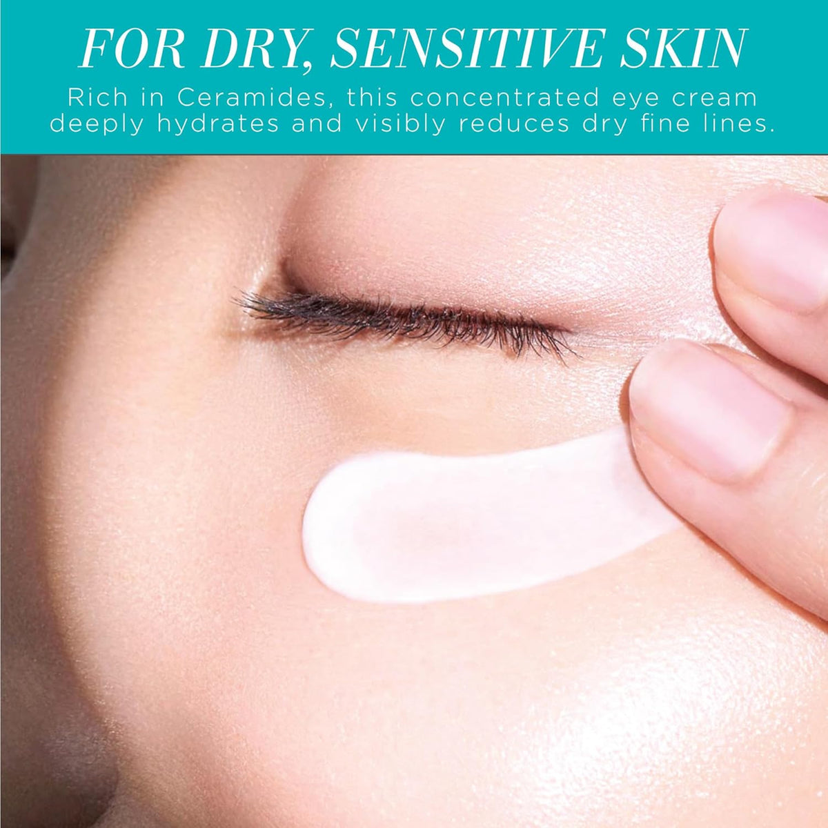 Curel Japanese Skin Care Moisturizer Repair Eye Cream, Under Eye Cream for Dry, Sensitive Skin