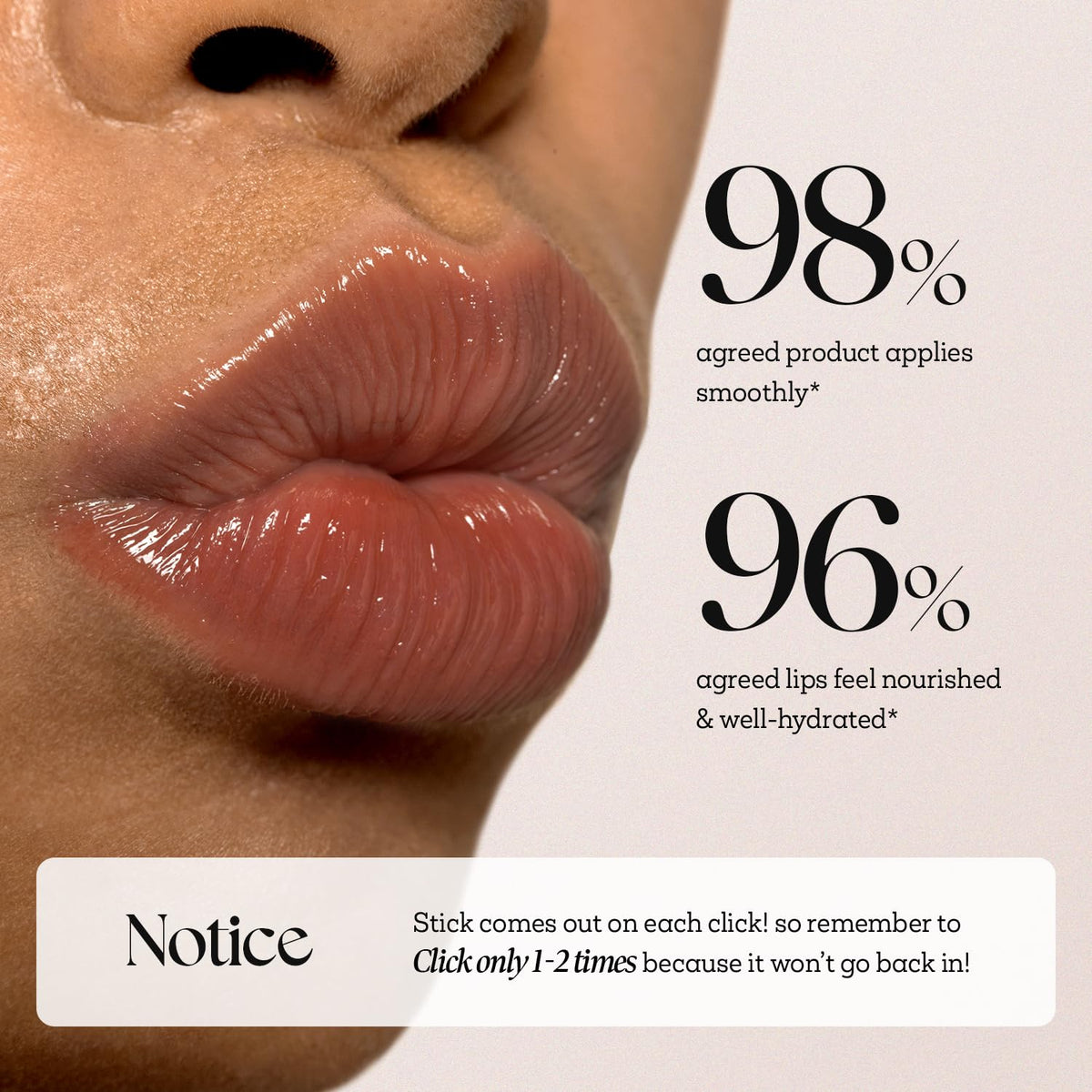 Nature Republic HONEY MELTING LIP (20 ROSE BROWN) SOFT LIP STICK, Hydrating Gloss, Moisturizing