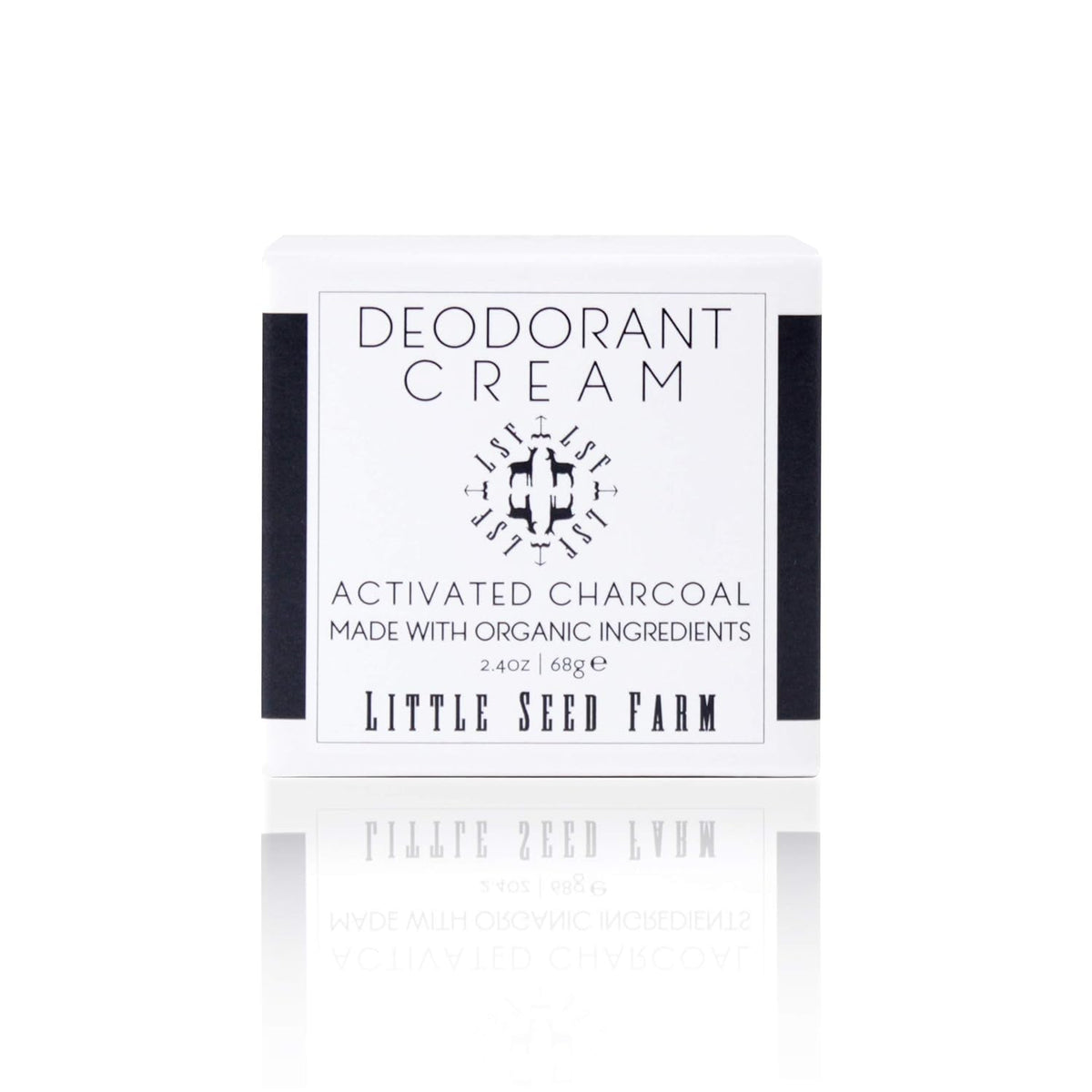 Little Seed Farm All Natural Deodorant Cream, Aluminum Free Deodorant for Women or Men, 2.4 Ounce