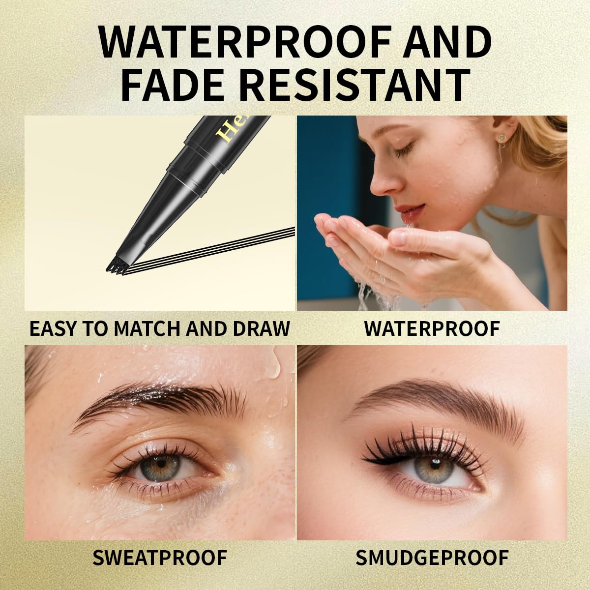 Microblading Eyebrow Pencils For Women,Eyebrow Pen,Brow Pencil,Long Lasting Waterproof And
