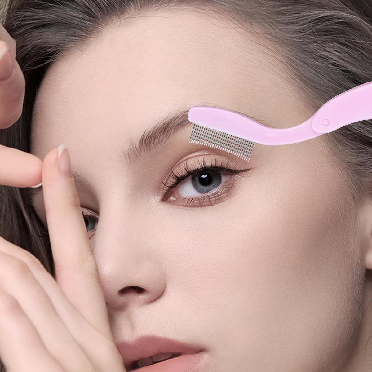 Eyelash Comb MSQ Eyelash Separator Tool Eyelash Comb Separator Folding Eyelash Brush Separator Lash