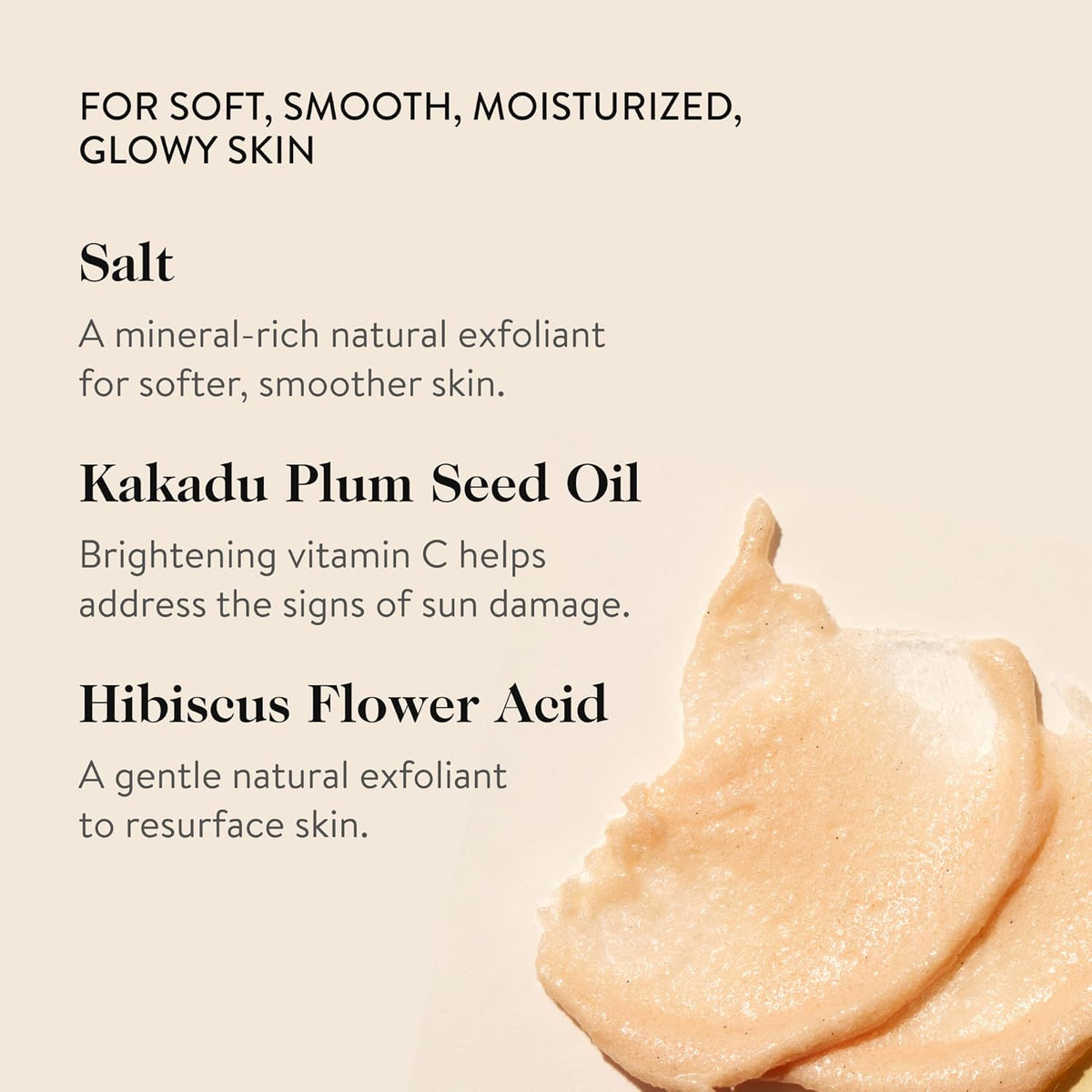 goop Beauty Microderm Body Polish | Exfoliating Scrub & Foaming Cleanser for Glowing Skin | Salts &