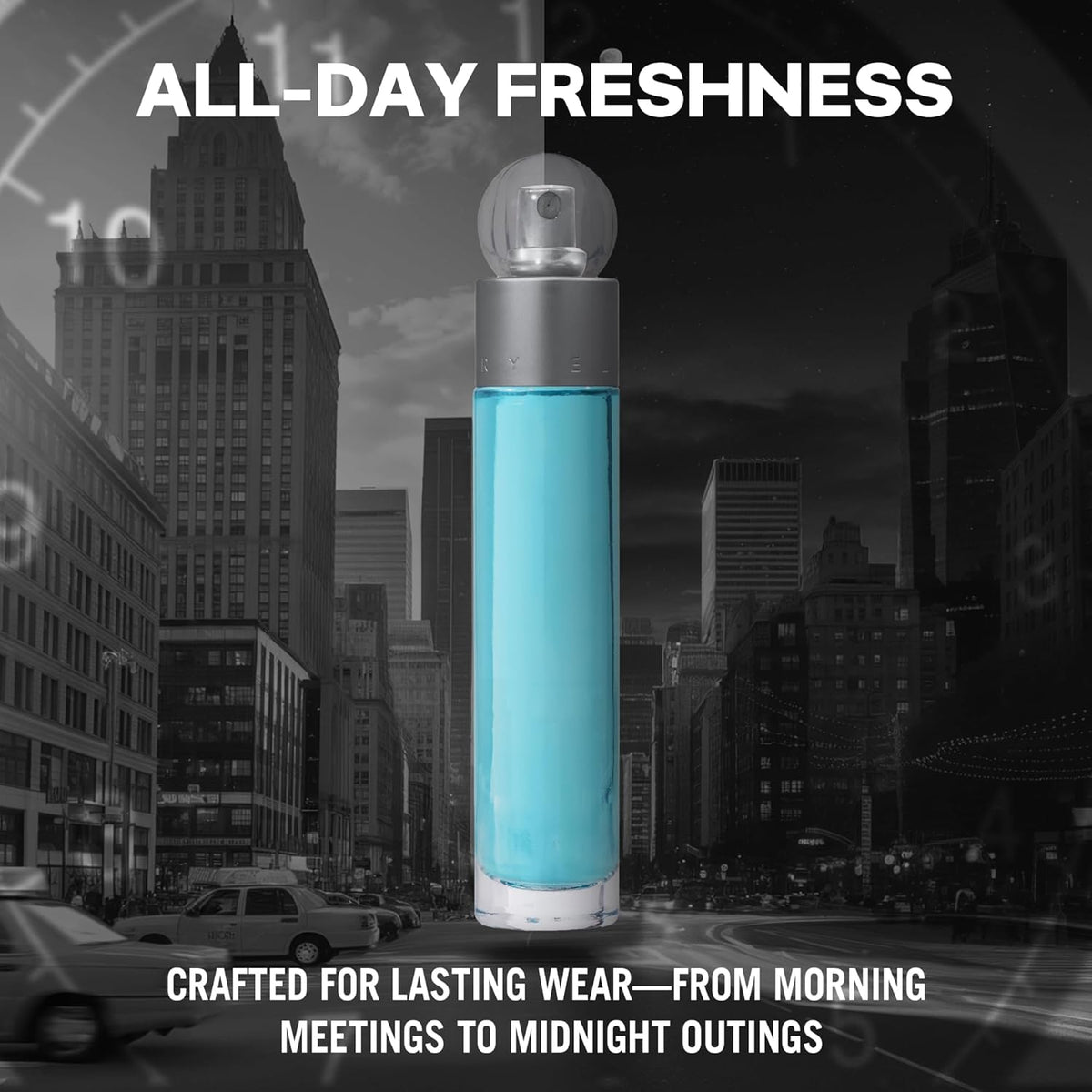 Perry Ellis 360° Eau De Toilette Spray for Men - Mens Cologne, Long Lasting Perfume, EDT, Fragrance