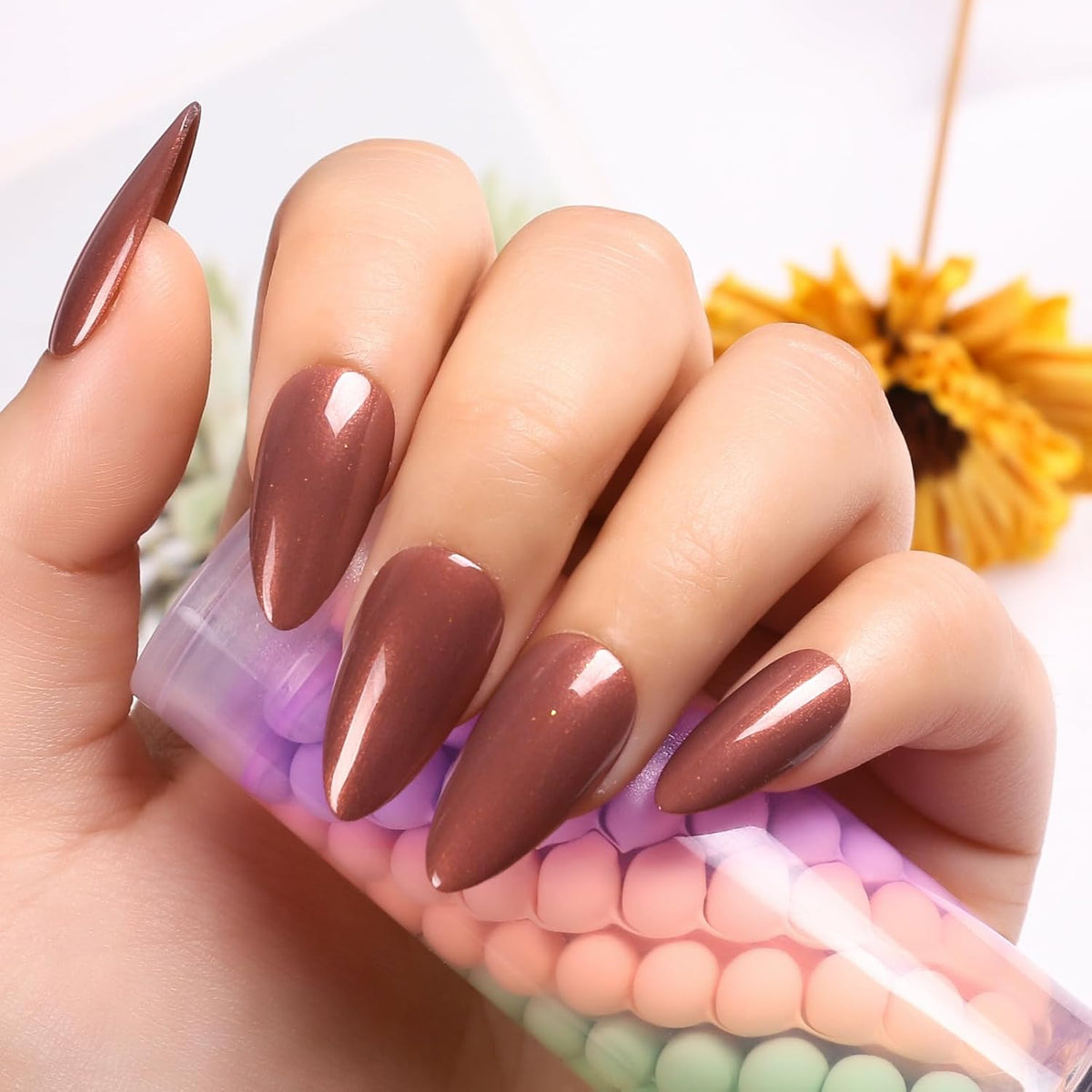 Major Dijit Quick Dry Nail Polish Ochre Summer Nail Lacquer for Nail Art Regular Nail Polish 0.41
