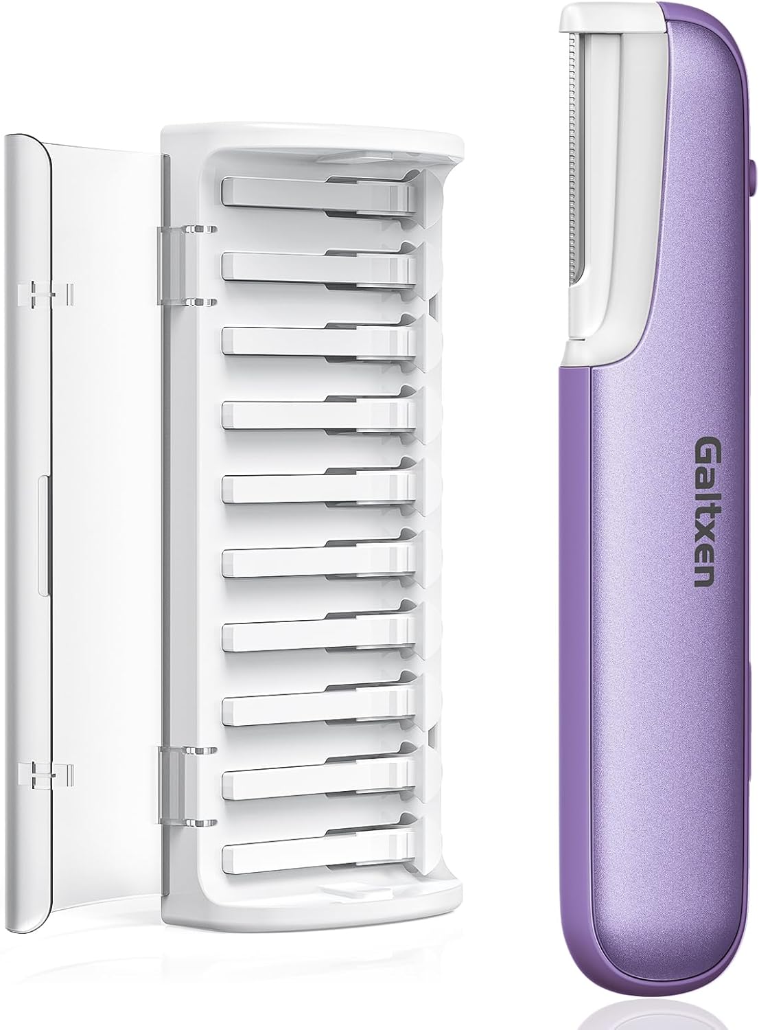 Dermaplaning Tool for Women - Facial Exfoliation & Peach Fuzz Hair Removal with Rechargeable Sonic