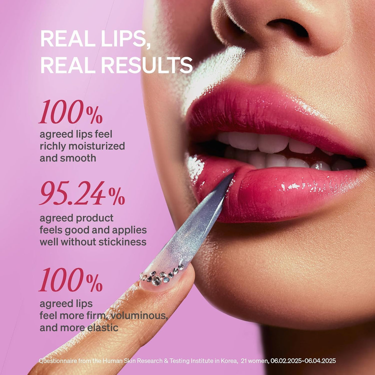 LipLock Jelly Serum for Dry Lips, Long-Lasting, Hydrating, Plumping, Glossy Mask with Rose PDRN
