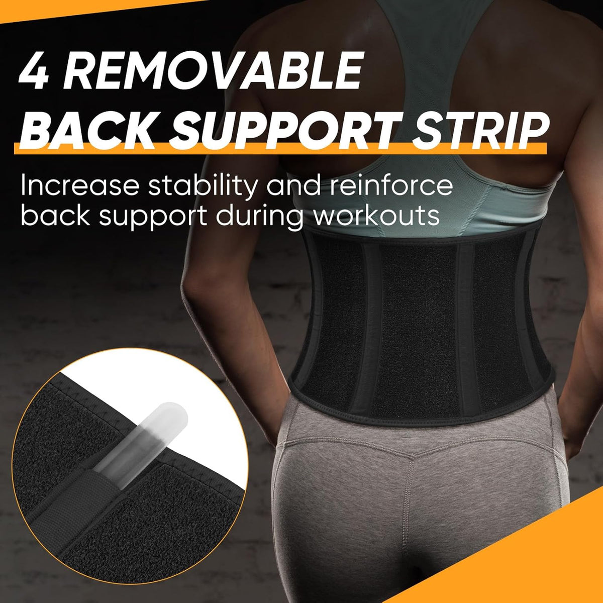APEXUP Sweat Waist Trainer for Women and Men, Neoprene Waist Trimmer Belt Slimming Sweat Band with