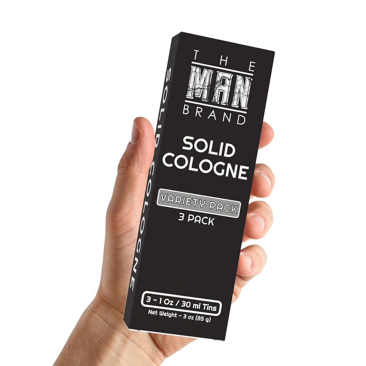 Solid Cologne Men's Cologne Sample Set, Solid Perfume with a Sweet Tobacco, Citrus Bergamot, and