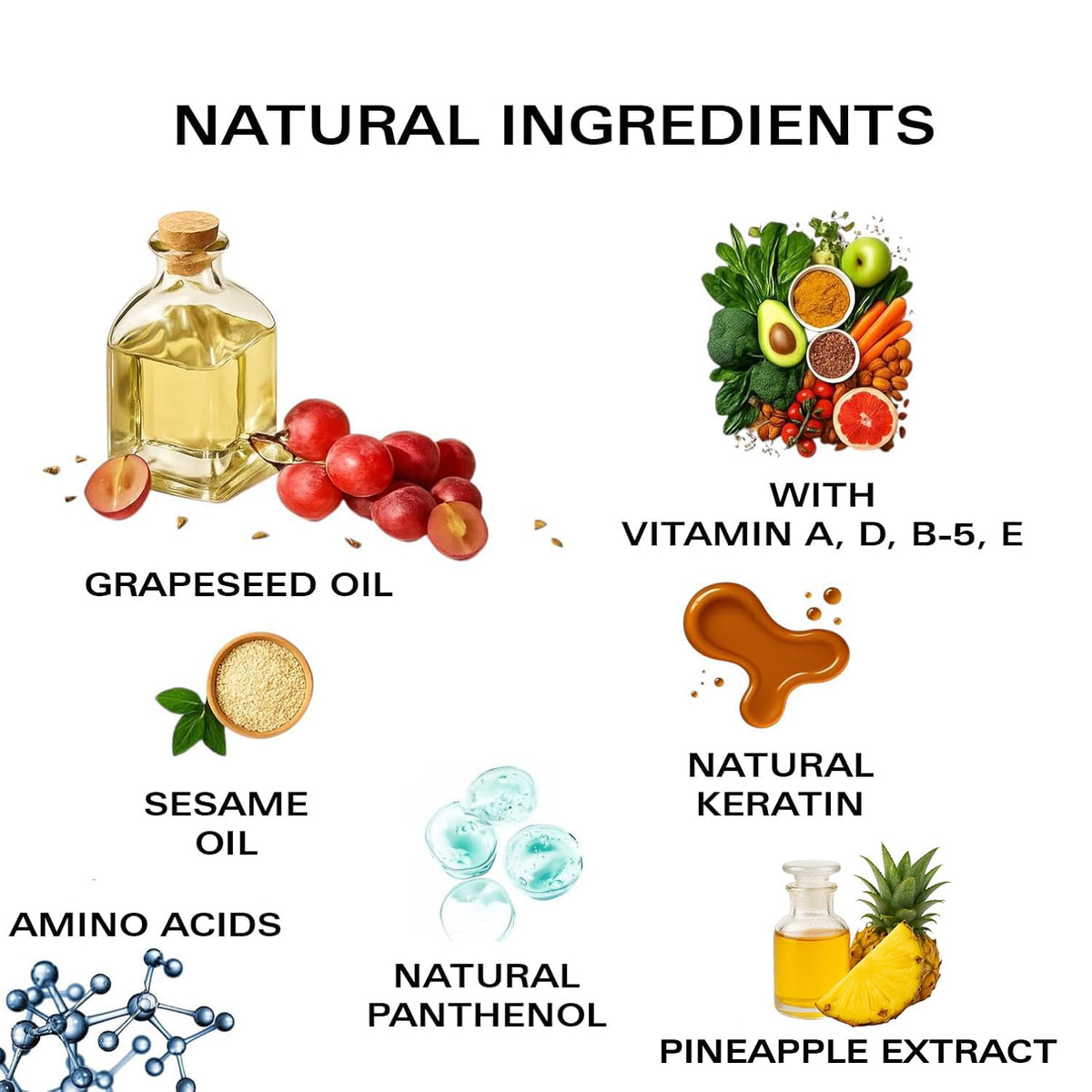 Nail Oil Cuticle Pen - Pineapple - Nail Strengthener & Growth Serum with Vitamin A, D, E, B5