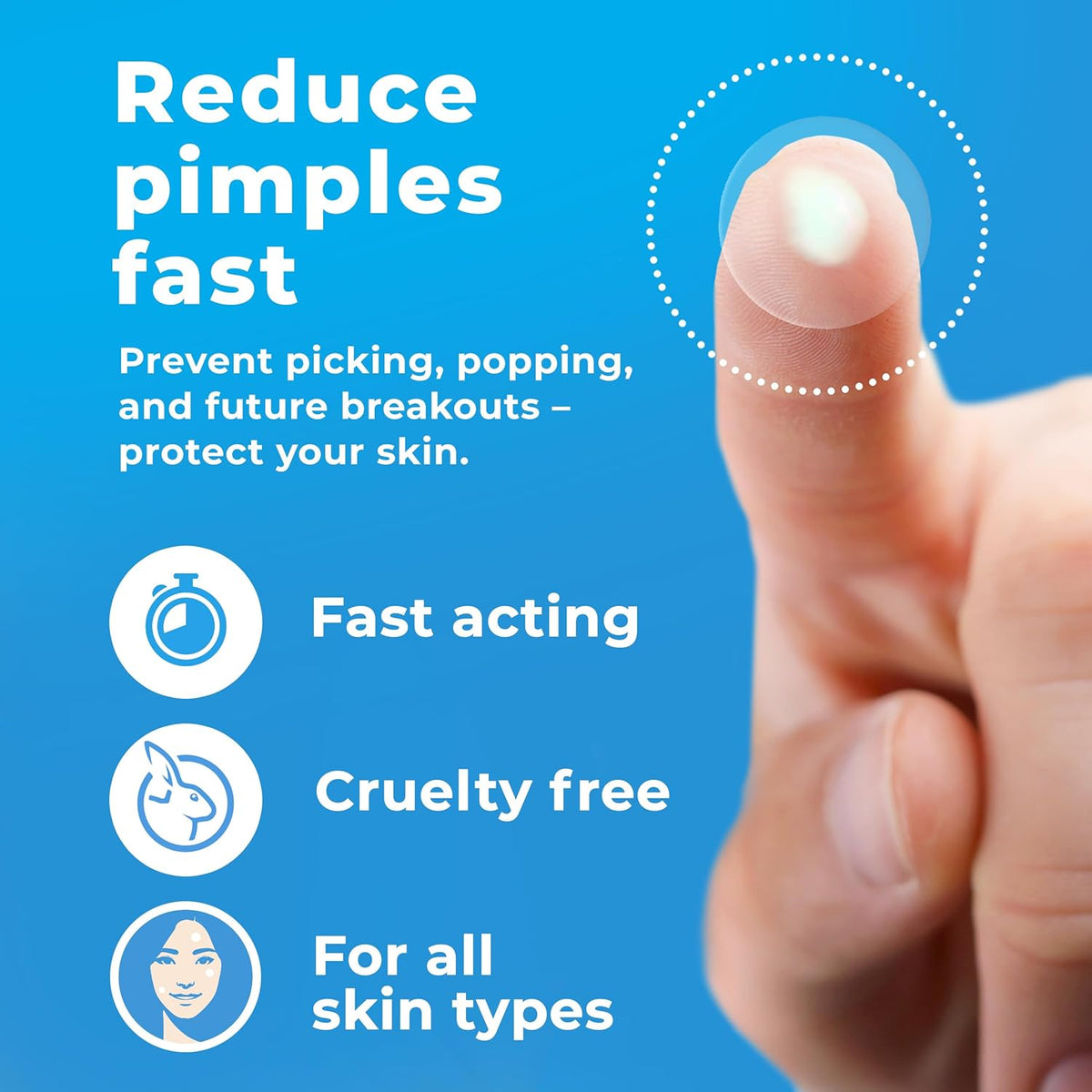 Pimple Patches for Face (500 Patches), Hydrocolloid Acne Patches with Tea Tree Oil, Pimple Patch