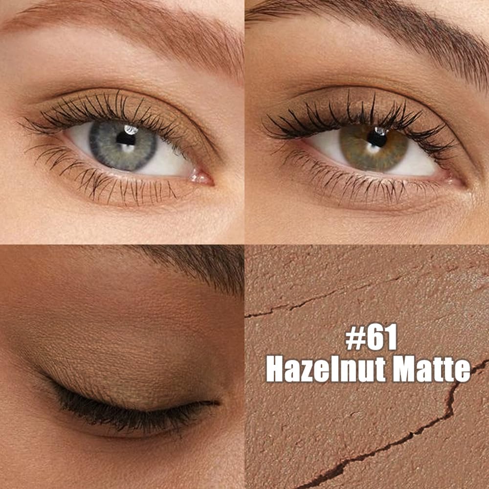 Kaely Cream Eye Shadow Sticks, Hazelnut Matte Eyeliner Pencil Eyeshadow Palette Makeup, Eye