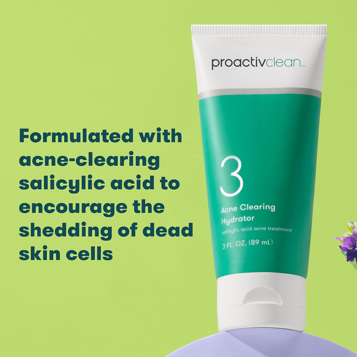 Proactiv Clean Acne Clearing Hydrator- Gentle Daily Face Moisturizer for Women and Men- Salicylic