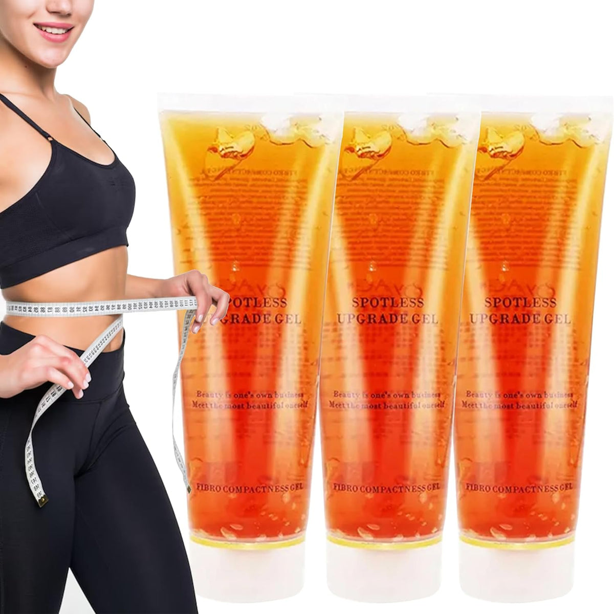 3 Pack Conductive Gel for Body Sculpting, Slimming Lifting Firming Hydrating Primer, Hot Gel