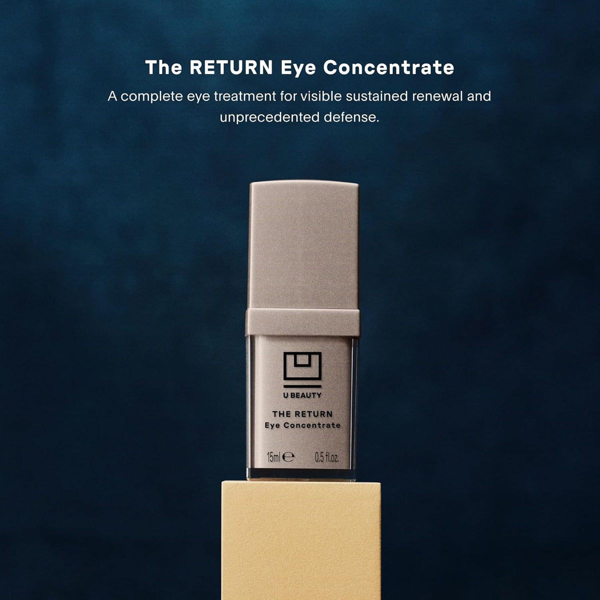 U Beauty The RETURN Eye Concentrate - Anti-Aging Eye Cream with Peptides and Antioxidants for