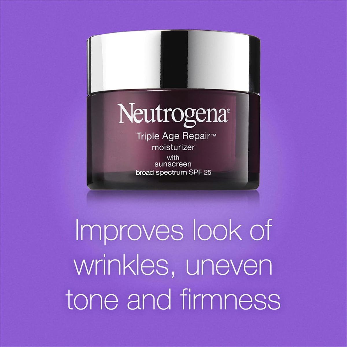 Neutrogena Triple Age Repair Face Moisturizer - with Hexinol Technology & Vitamin C, Anti-Wrinkle