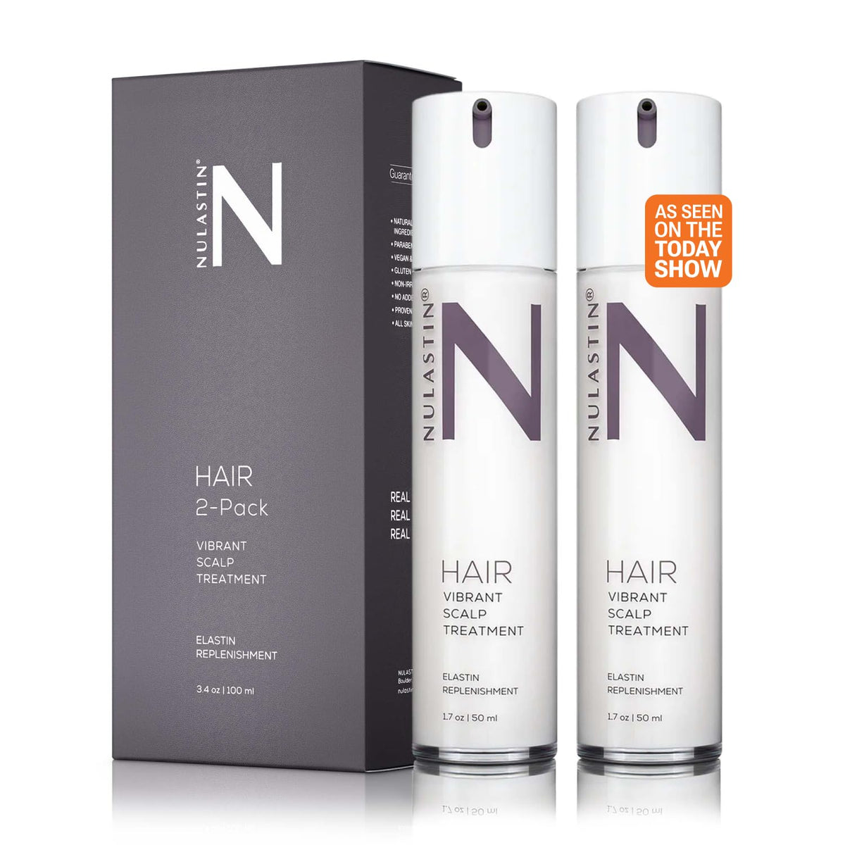 NULASTIN Hair Serum - HAIR Vibrant Scalp Treatment - Promote Scalp Care & Thicker Looking Volume in