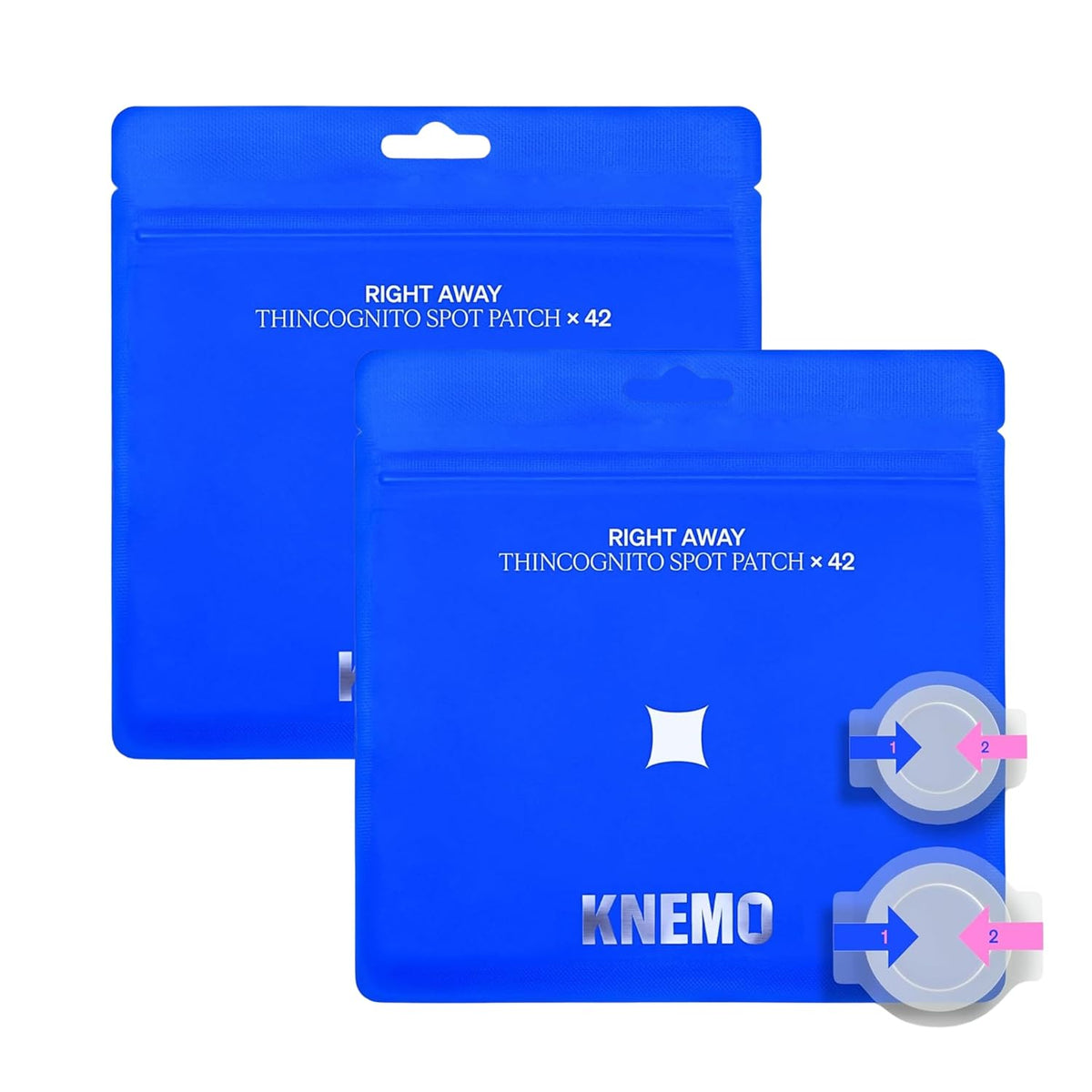 Right Away Thincognito Invisible Spot Patch - Absorbing Hydrocolloid Pimple Patch for Face