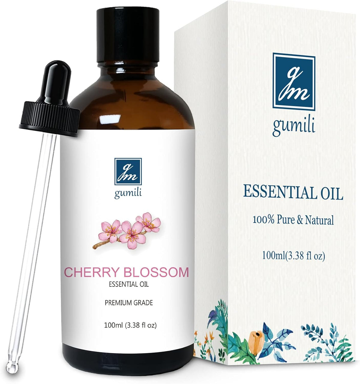 Cherry Blossom Essential Oil, Fragrance Oil for Candle Soap Making, Perfume for Women, Gift for Her