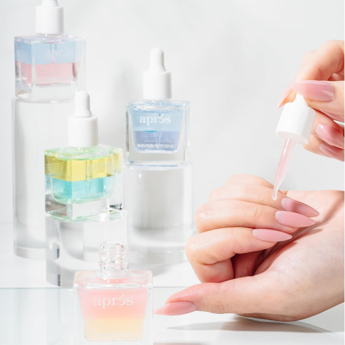 Apres Light & Shadow Cuticle Serum, Nourishing Blend of Almond and Jojoba Oil, Vitamin B and