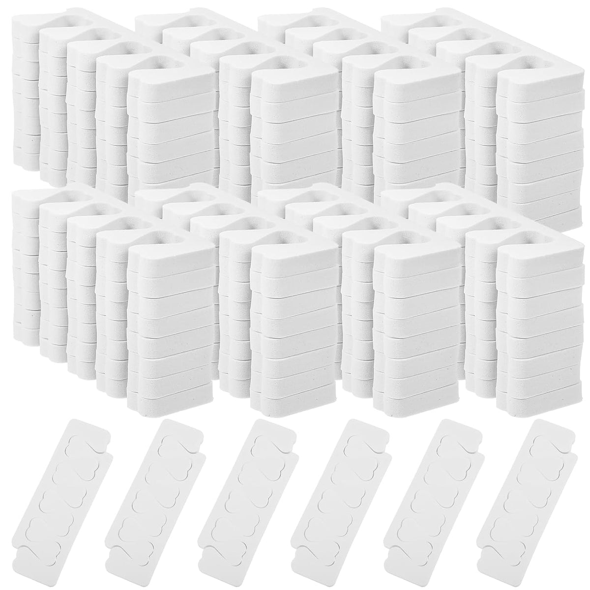 300 Pcs Toe Separators for Nail Polish Bulk Toe Separator Pedicure Correct Foot for Men Women Nail